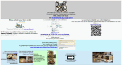 Desktop Screenshot of planet20sur20.com